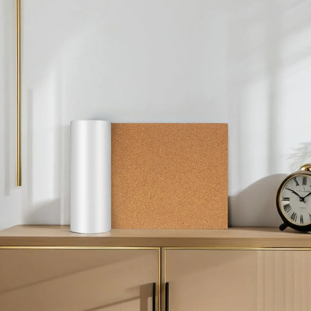

Cork Drawer Liner Roll Self Adhesive High Density Noise Reducing Non Slip Easy Cut Natural Cork Sheet for Kitchen Cabinet Shelf