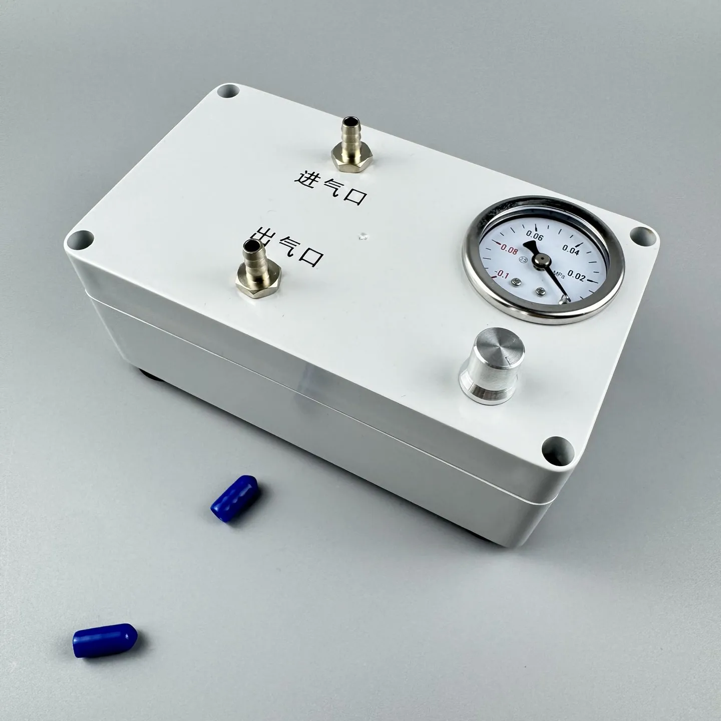 Laboratory Electric Vacuum Pump -80KPa Adjustable Flow Rate+Stainless Steel Vacuum Defoaming Tank 700/1000/1400ml