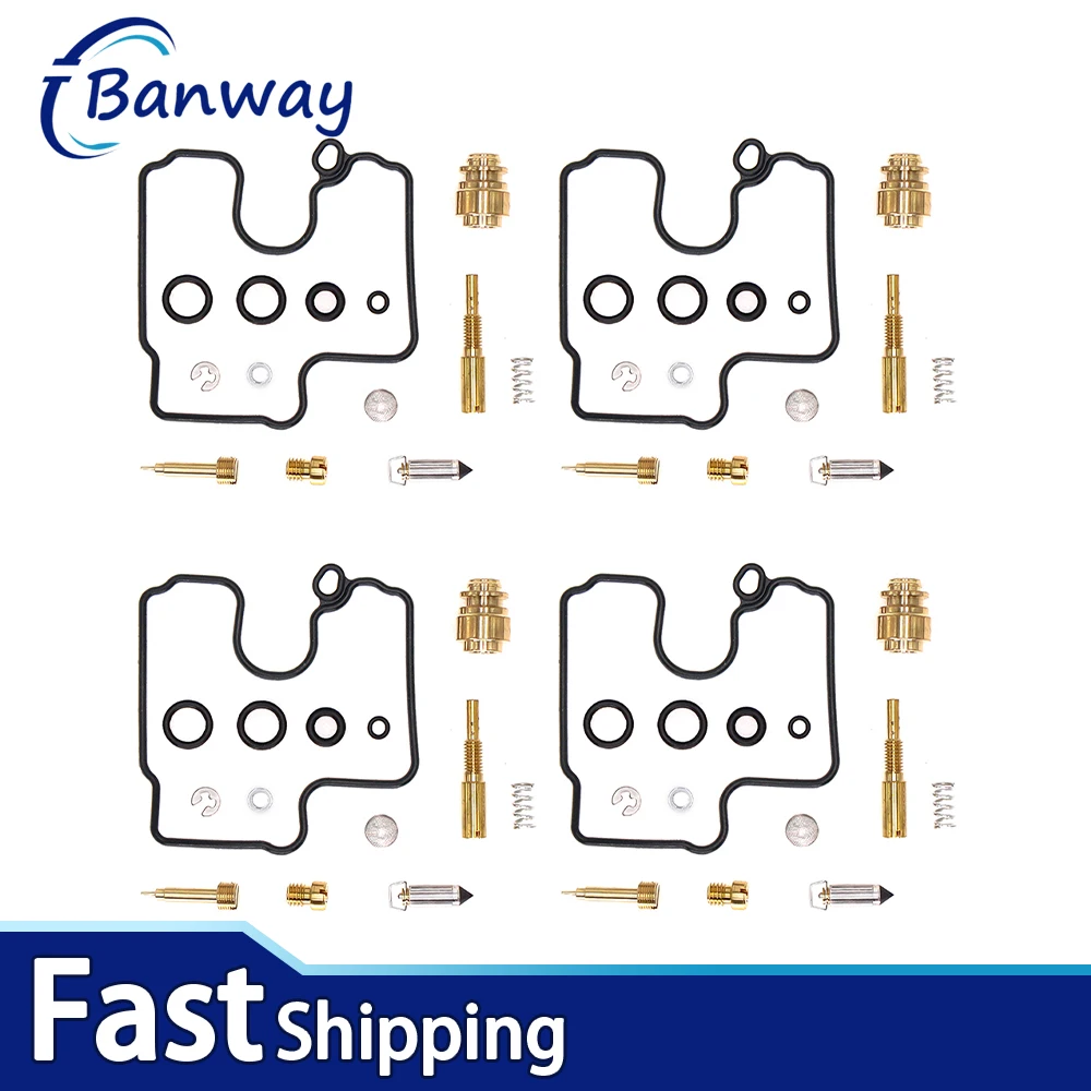 

FOR KAWASAKI 2000-2002 ZX600 Ninja ZX6R Carburetor Rebuild Carb Rpair Kit