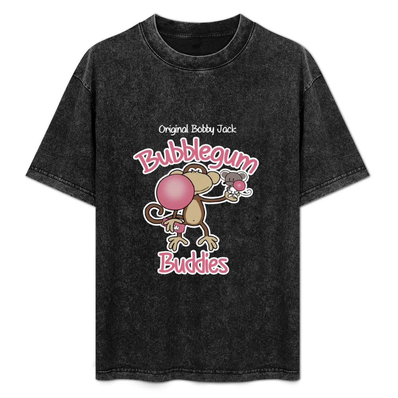 

Original Bobby Jack Bubblegum Buddies Monkey T-Shirt Basic All Season Solid T-Shirt