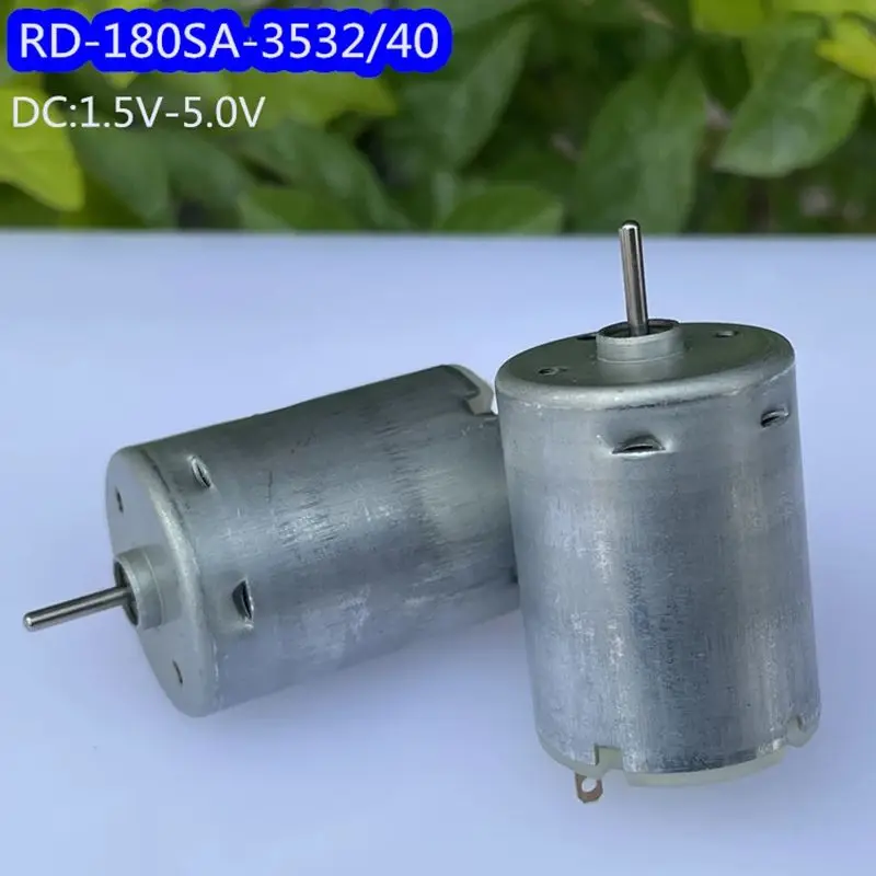 RD-180SA-3532 DC Motor 21mm Round Motor DC 1.5V 3V 3.7V 5V 28500RPM High Speed Large Torque DIY Electric Toy Car Model