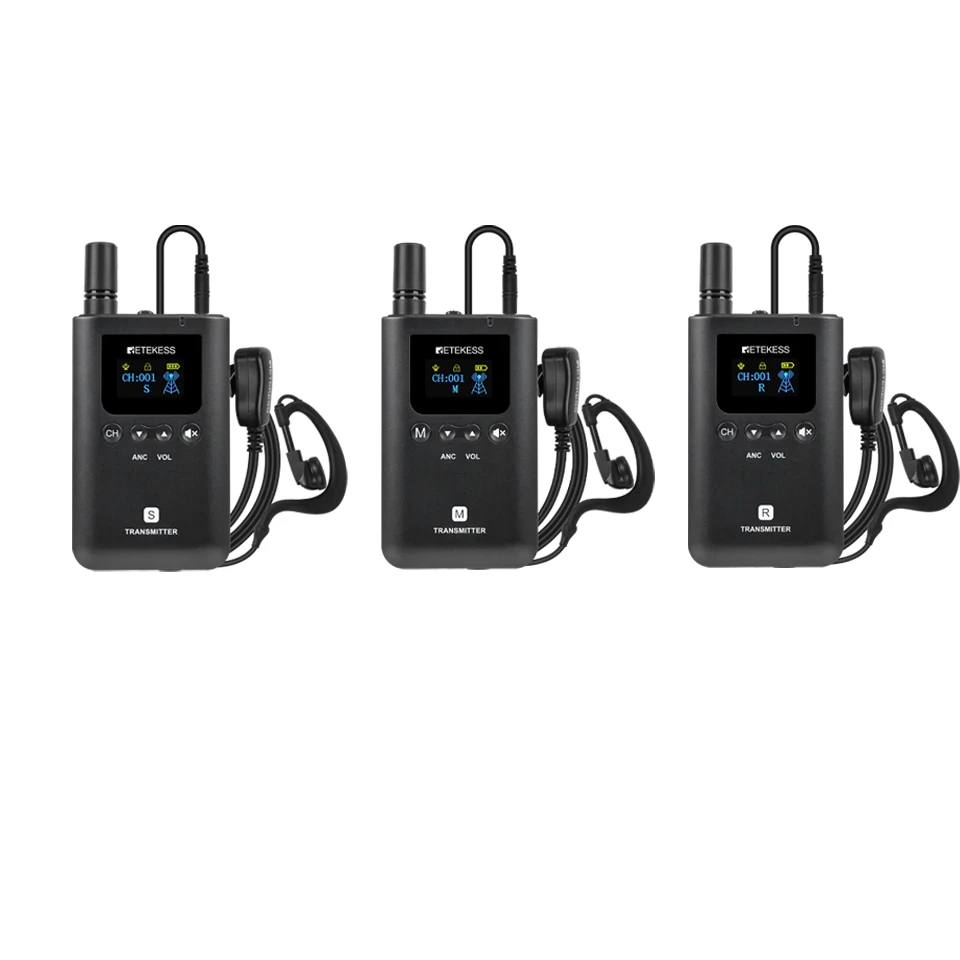 Retekess TT129 Drahtloses Tourguide-System, Audio-Guide-System, Langstreckenmikrofon für Konferenzen, Besichtigungen, akademische Austausche – Detail 22