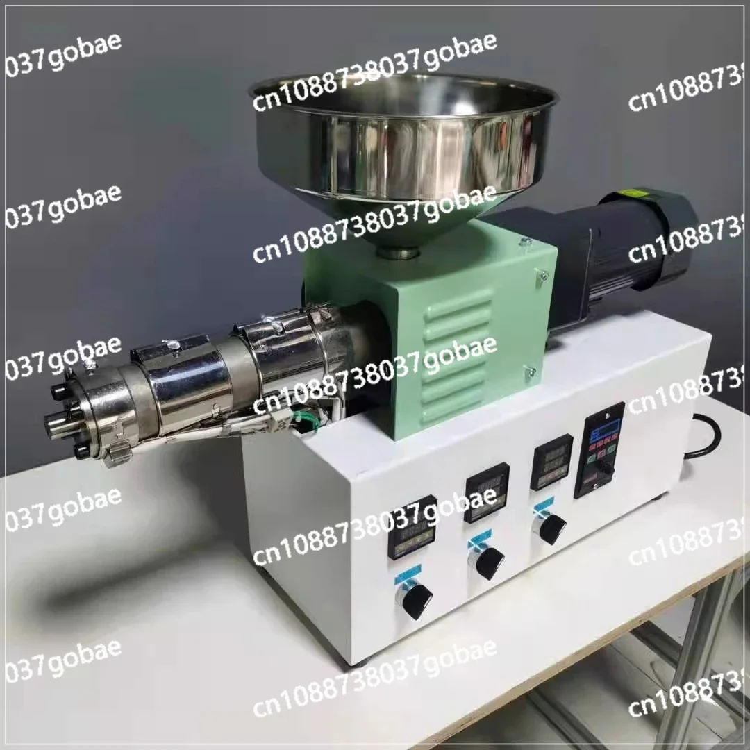 SJ25 Tabletop Mini 3D Consumables Machine Plastic Laboratory Desktop Injection Molding Machine Single Screw Extruder PE PVC