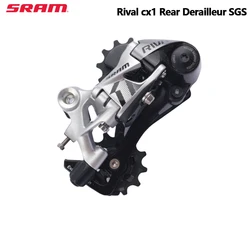 SRAM Apex 11s Rear Derailleur Road Bike Cycle Cycling Rival CX1 SGS Rear Derailleur Long Cage RD-RIV-1-A2 For Road Bike