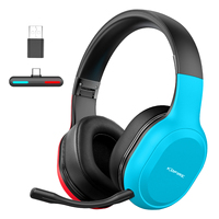 KOFIRE UT-01 Wireless Gaming Headset for Nintendo Switch Lite OLED Model, 2.4GHz Ultra-Low Latency BT  Headphone with Microphone