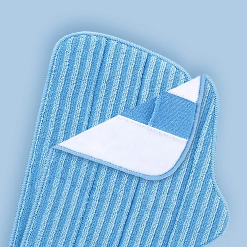 

2 Pcs Flat Mop Cleaning Cloth Pads Replacement Parts Floor Mopping Refill Accessories