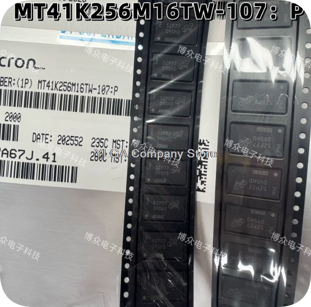 Brand new original MT41K256M16TW-107: P silk screen D9SHD BGA96 memory storage chip   1PCS