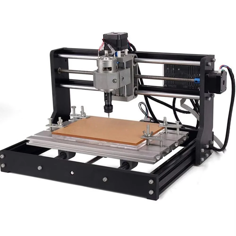3-Axis PCB Drilling Portable Mini Woodworking CNC Wood Cutting Router Engraving Machine for DIY