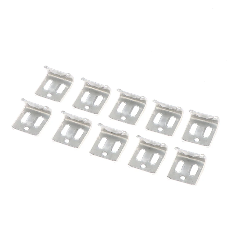 10Pcs/lots 5 Holes Sofa Spring Clip Fasteners Furniture Sofa Spring Hook Hanger Fixed Clamps Household Bed Accessories Hardware
