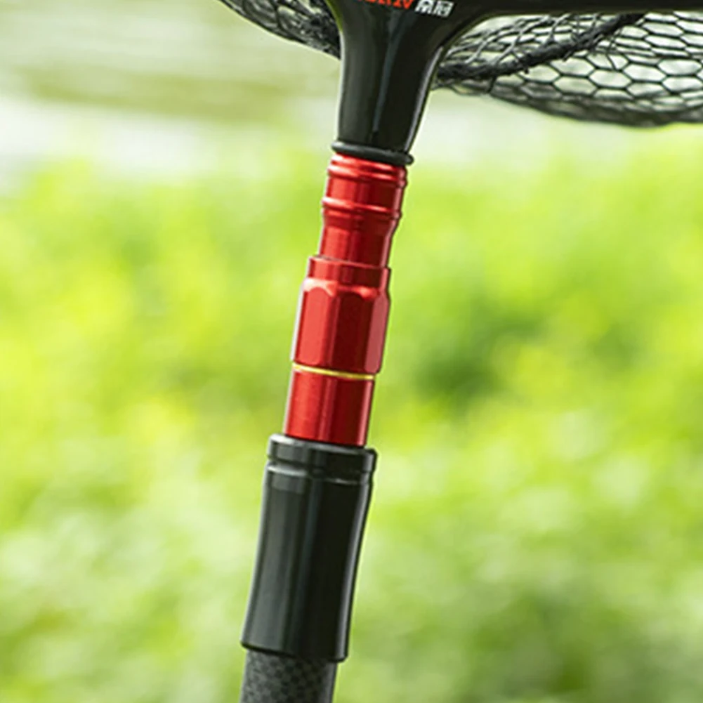 Fish Landing Dip Net Connector Anti-rotation Fish Landing Net Screw Prevent Fish Running Dip Net Rod Parts Fishing Accessories