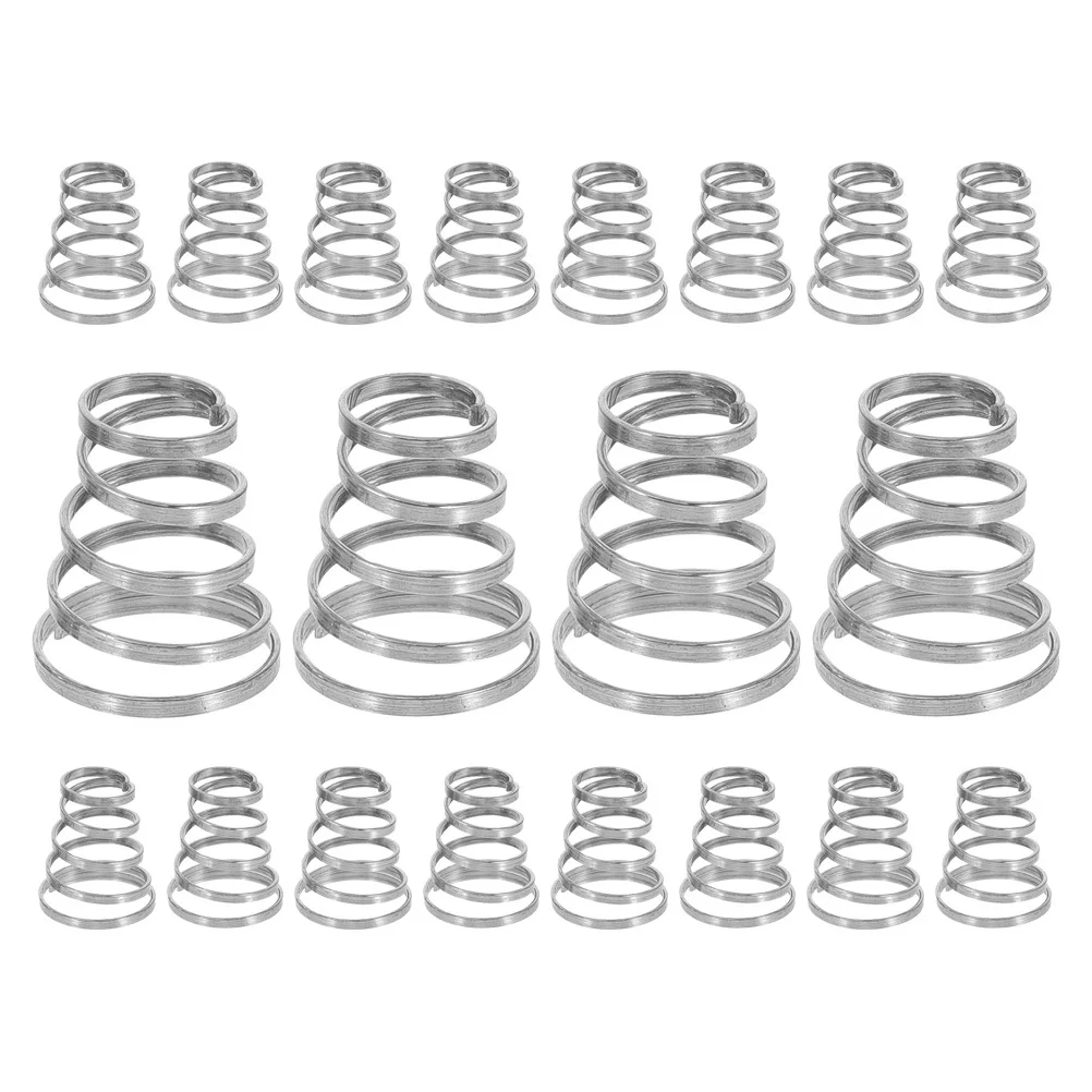 

20Pcs Bike Quick Release Wheel Skewer Spring Stainless Steel Professional Replacement Axle Spring for Road