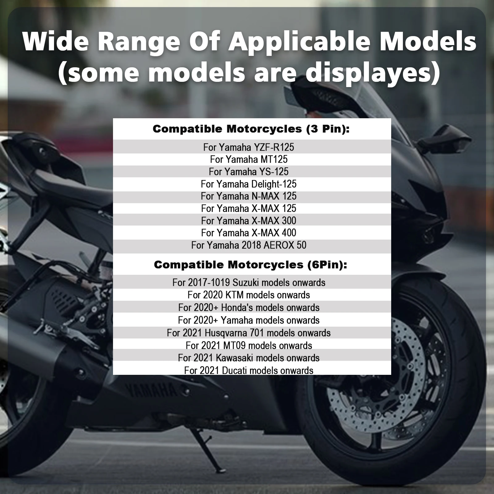 Motorrad-OBD-Adapter für Yamaha 3-Pin 4-Pin für Honda 6-Pin 3-in-1 Motor-Diagnose-Stecker Motorrad-OBD2-Diagnosekabel – Detail 9