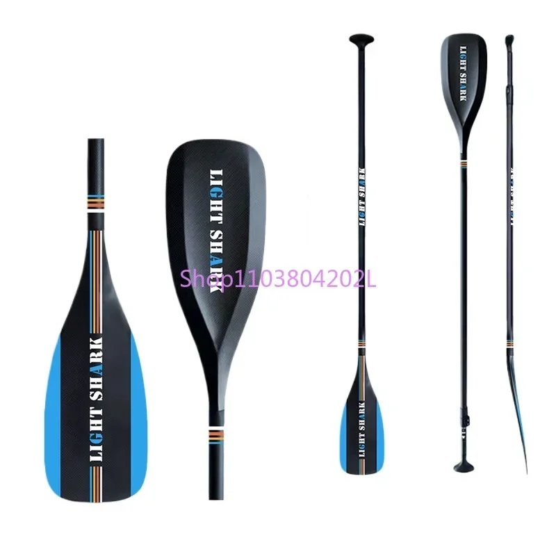 

Light Shark Technology Carbon Fiber SUP Racing Surf Paddle Board Kayak Assault Boat Paddle Board Carbon