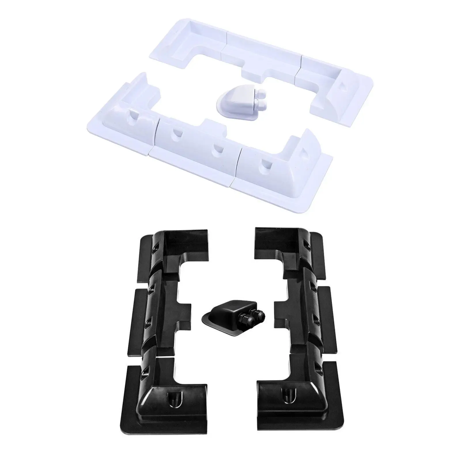 

Solar Panel Mounting Brackets Kit for Vehicles Sheds Deck of Boats