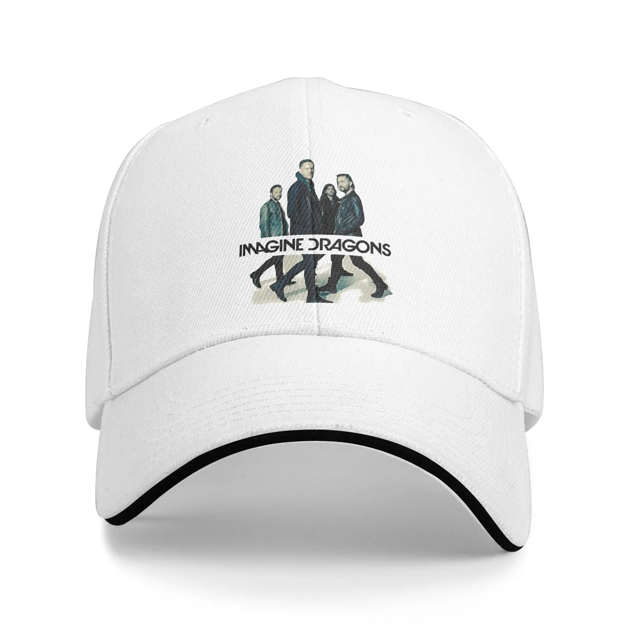 Gorra de Béisbol Imagine Dragons, Estilo Corriendo Hippie, Hip Hop, para Hombre y Mujer, Y2K, con Estampado Lindo, Tipo Snapback