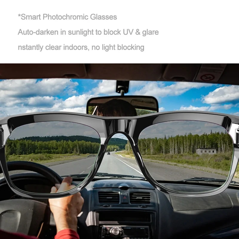 VIVO 6K HD AI gafas inteligentes fotocromáticas multifunción Bluetooth llamadas asistente de voz reproductor de música traducir gafas de cámara