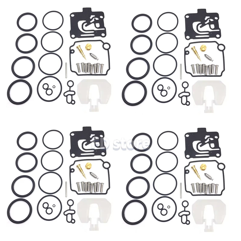 

4x Carburetor Carb Repair Rebuild Kit for Yamaha 62Y-W0093-11-00 62Y-W0093-10-00 62Y-W0093-11 62Y-W0093-10