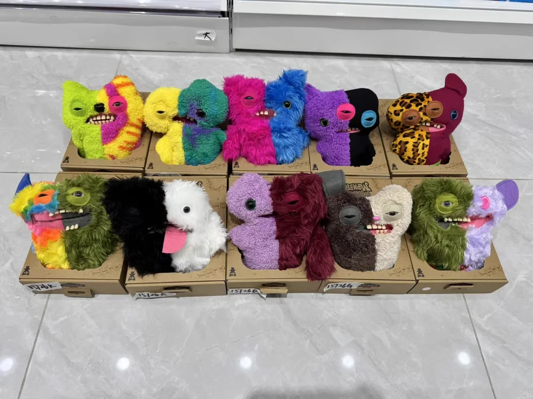 

Оригинальный Fuggler, забавный уродливый монстр, Misfit Monsters, серия цветных блоков, плюшевые игрушки, забавные странные модные игрушки, подарки