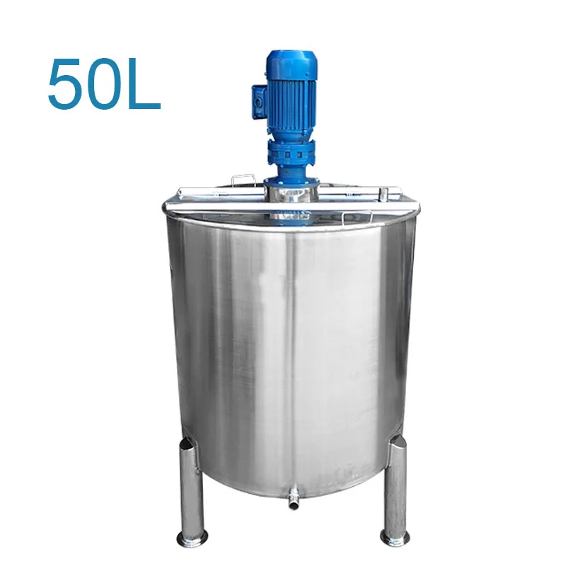 50L Stainless Steel Mixing Tank Material Mixing Mixing Tank Mixing Tank Liquid Mixer Mixing Tank 380v 0.37kw