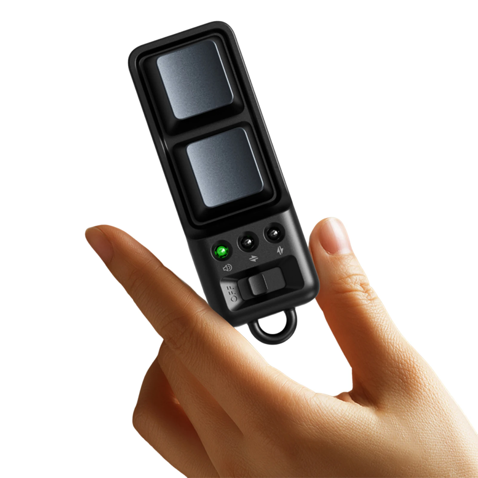 Phone E-Book Page Turner Smart Fingertip Remote Control Video Scrolling Controller Dual Button Portable for Tablet Mobile Phone