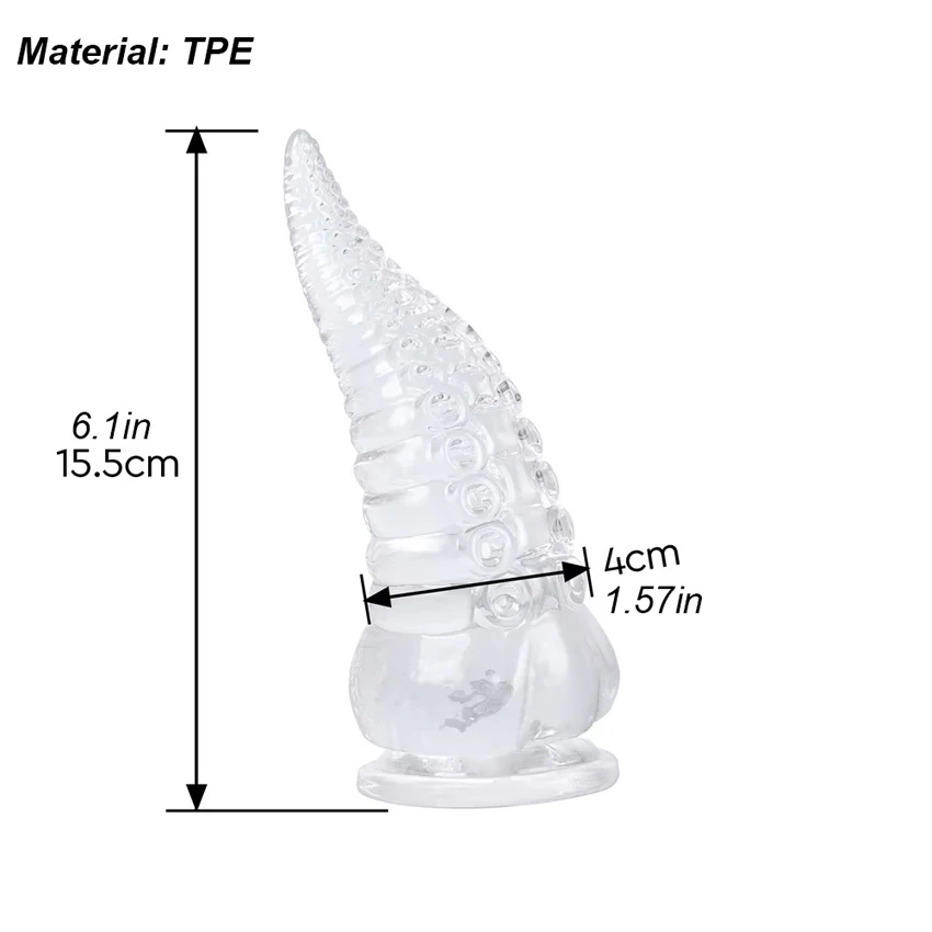 Luminous Eel Anal Long Tail Butt Plug Dildo Monster Octopus Silicone  Anal Plug Textured Scale Glow in Dark Adult Sex Toys S/M/L - view 6