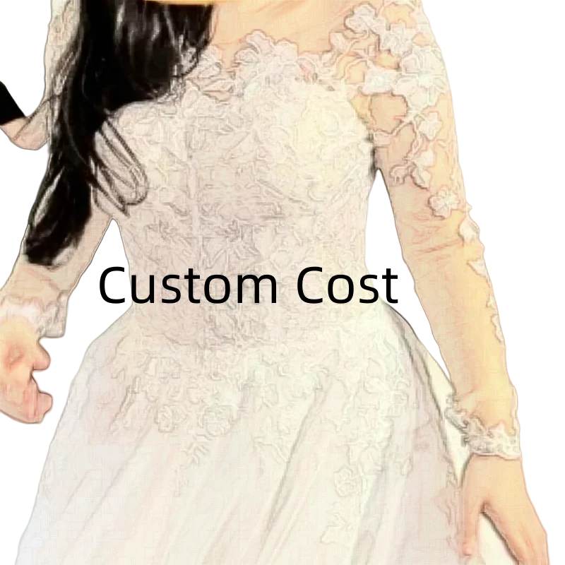 

Long Sleeve Vestido De Noiva Wedding Dress 2024 Custom-made Plus Size Vestidos De Novia Bridal Tulle Mariage