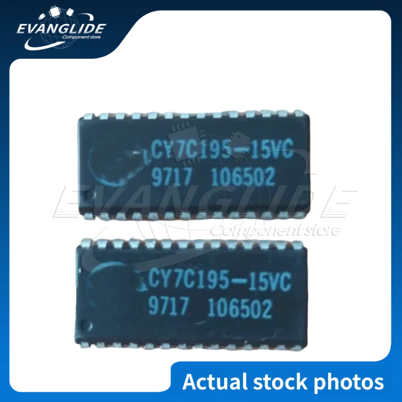 2 PCS/LOT 100%Original & New CY7C195-15VC Parallel 256KBit 15ns SRAM In Stock Wholesale Discount