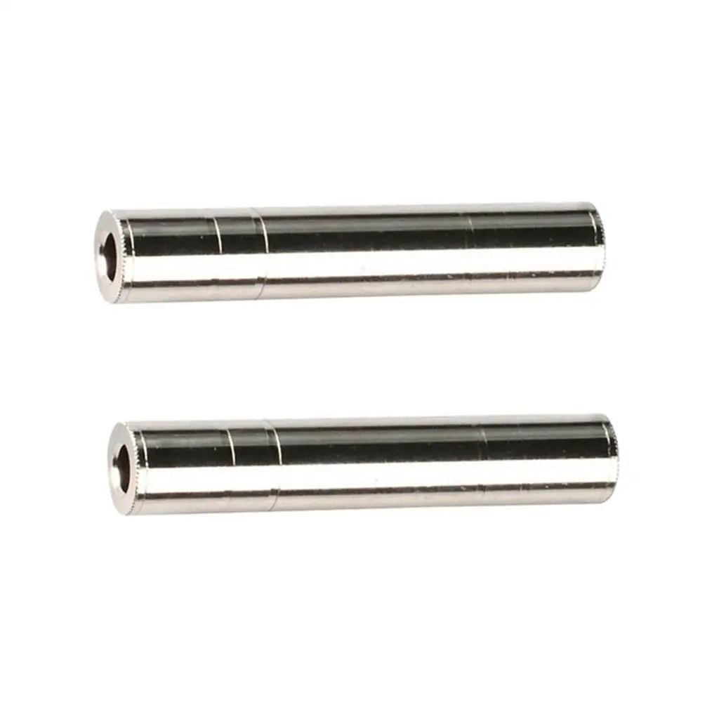 High-Quality 35mm Female to Female Guitar Plug Audio Cable Connector Adapter