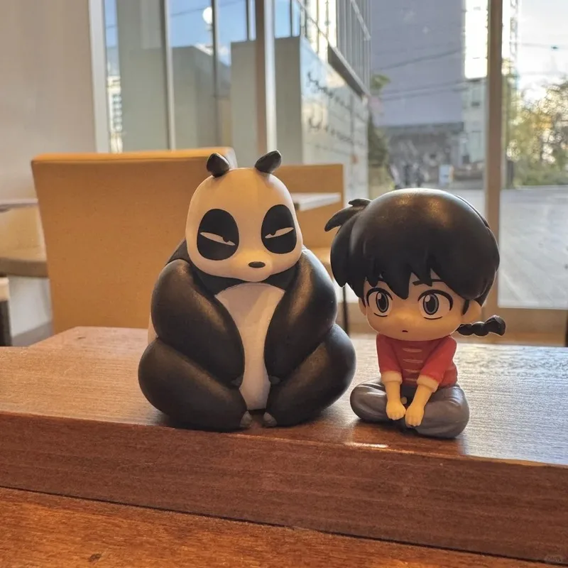 Оригинальный Gachapon Ranma 1/2 Ranma Tendou Akane Hibiki Ryoga шампунь ПВХ аниме фигурки экшн-фигурки модель игрушки подарки