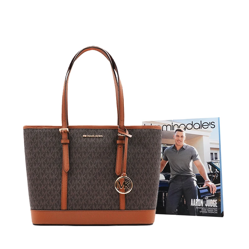 Michael Kors Jet Set 여행 여성용 싱글 숄더 토트백