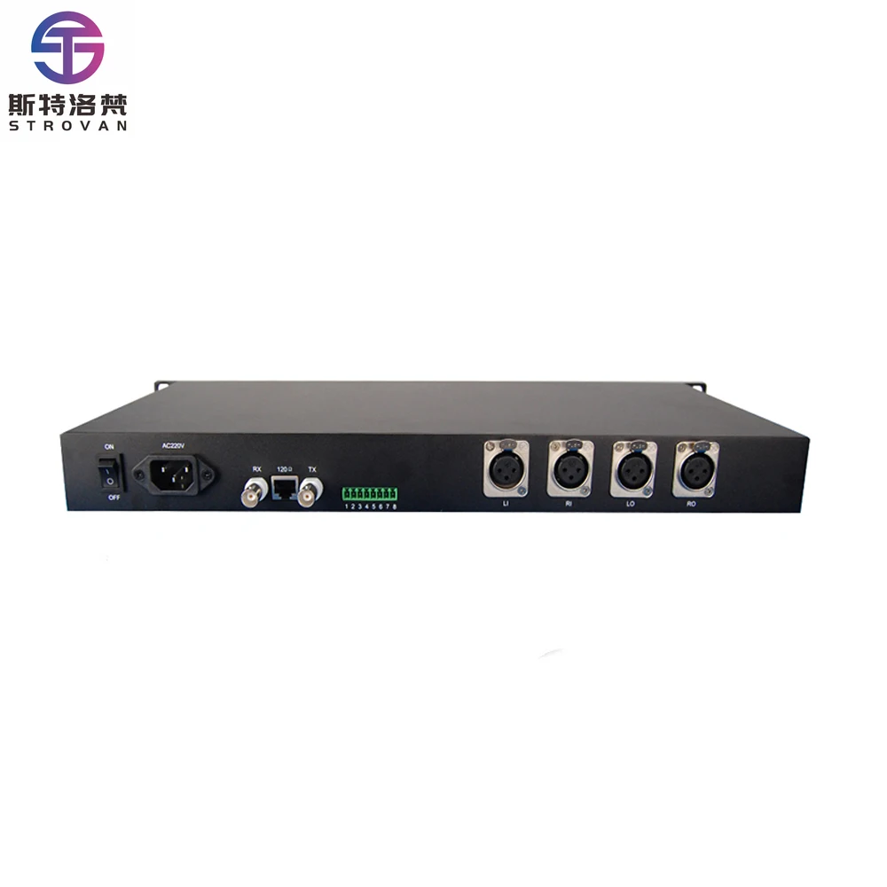 

Broadcast Audio Equipment XLR Stereo Audio to E1 Codec E1-XLR/AES Audio Codec Decoder Encoder
