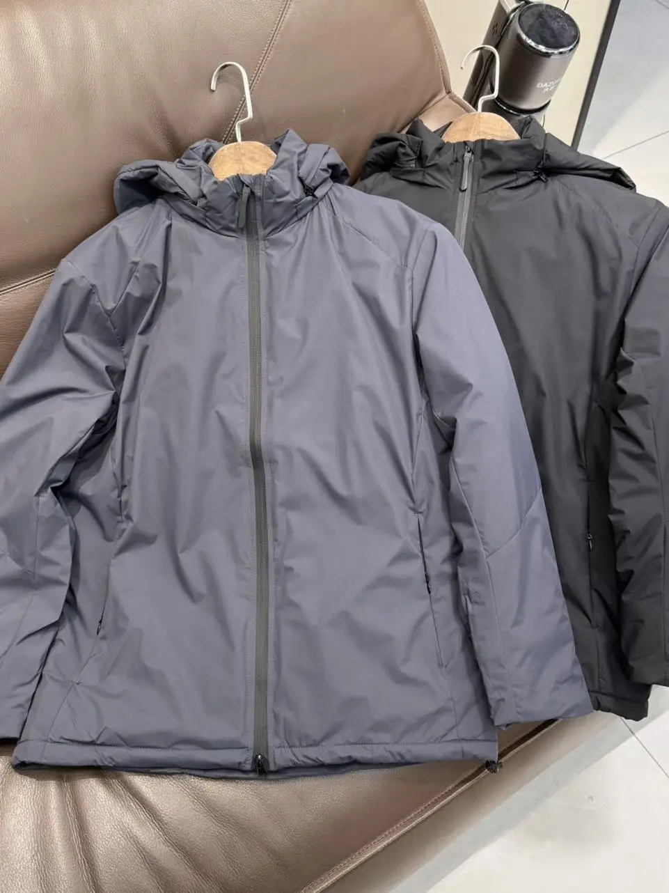 

Lightweight Warm Hooded Men's Outdoor Sports Technology Thermal Windproof Cotton Jaet Cotton Coat Polyester Fiber Long Sve