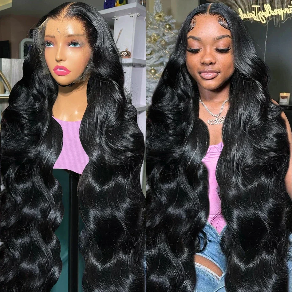 Glueless Wig Human Hair Ready To Wear Body Wave 13x4 Lace Front 6x4 Closure Wig Preplucked Melt Skins Pre Bleached Knots Vrvogue