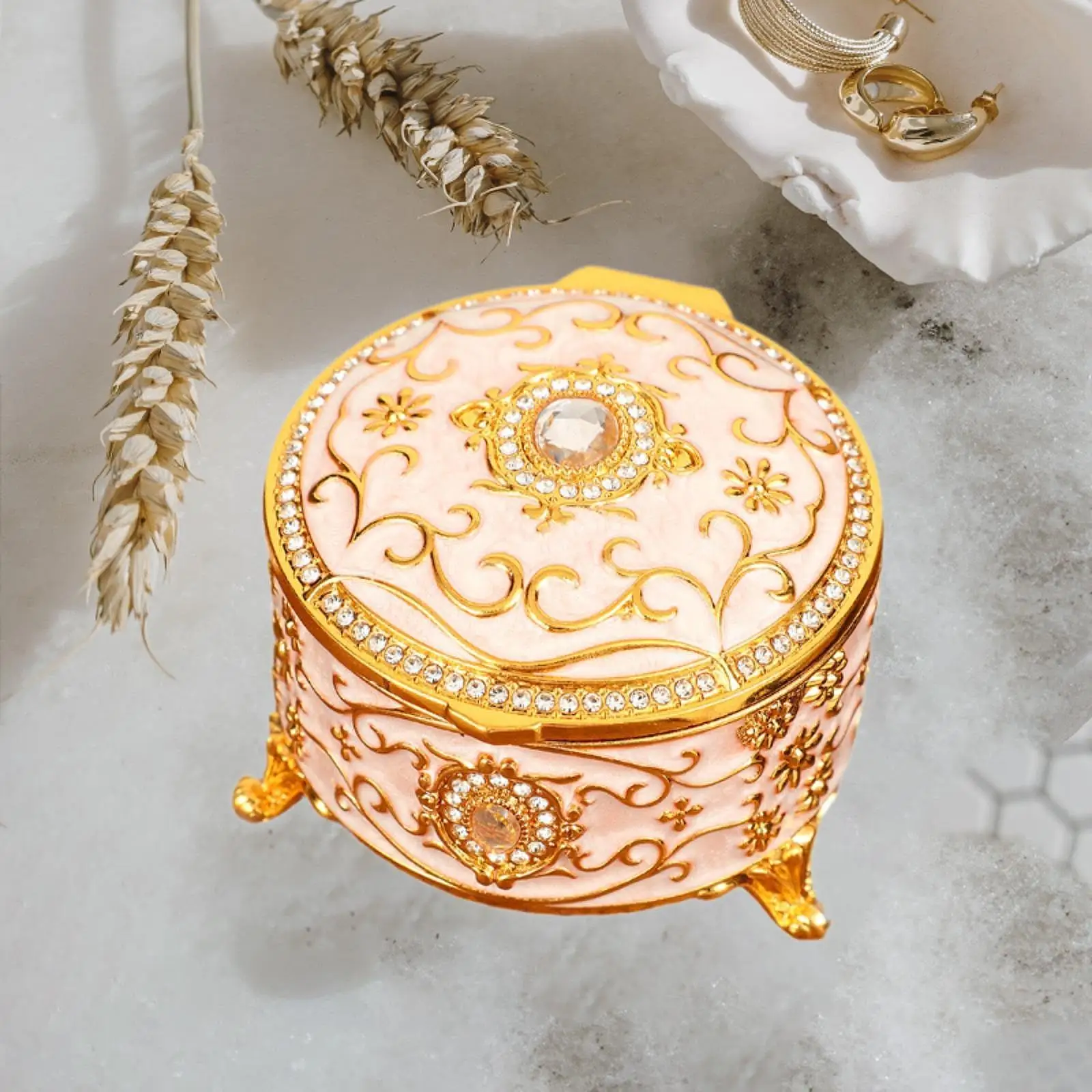 

Jewelry Case Jewelry Storage Box Trendy for Women Jewelry Organizer Display