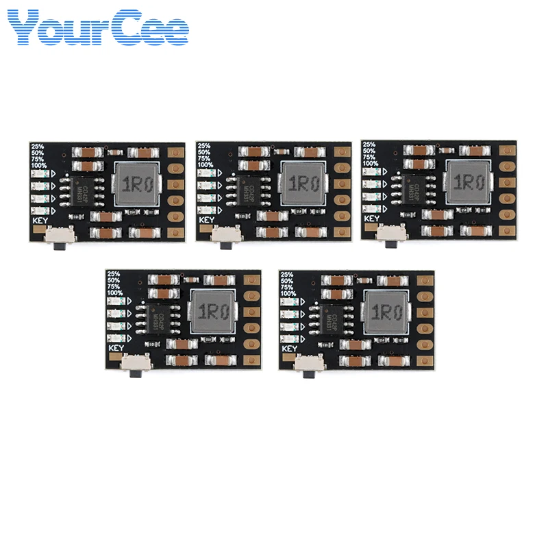 10pcs/1pc MH-CD42 CD42 DC 5V 2.1A Mobile Power Diy Module 3.7/4.2V Charge/Discharge(boost)/battery protection/indicator Board