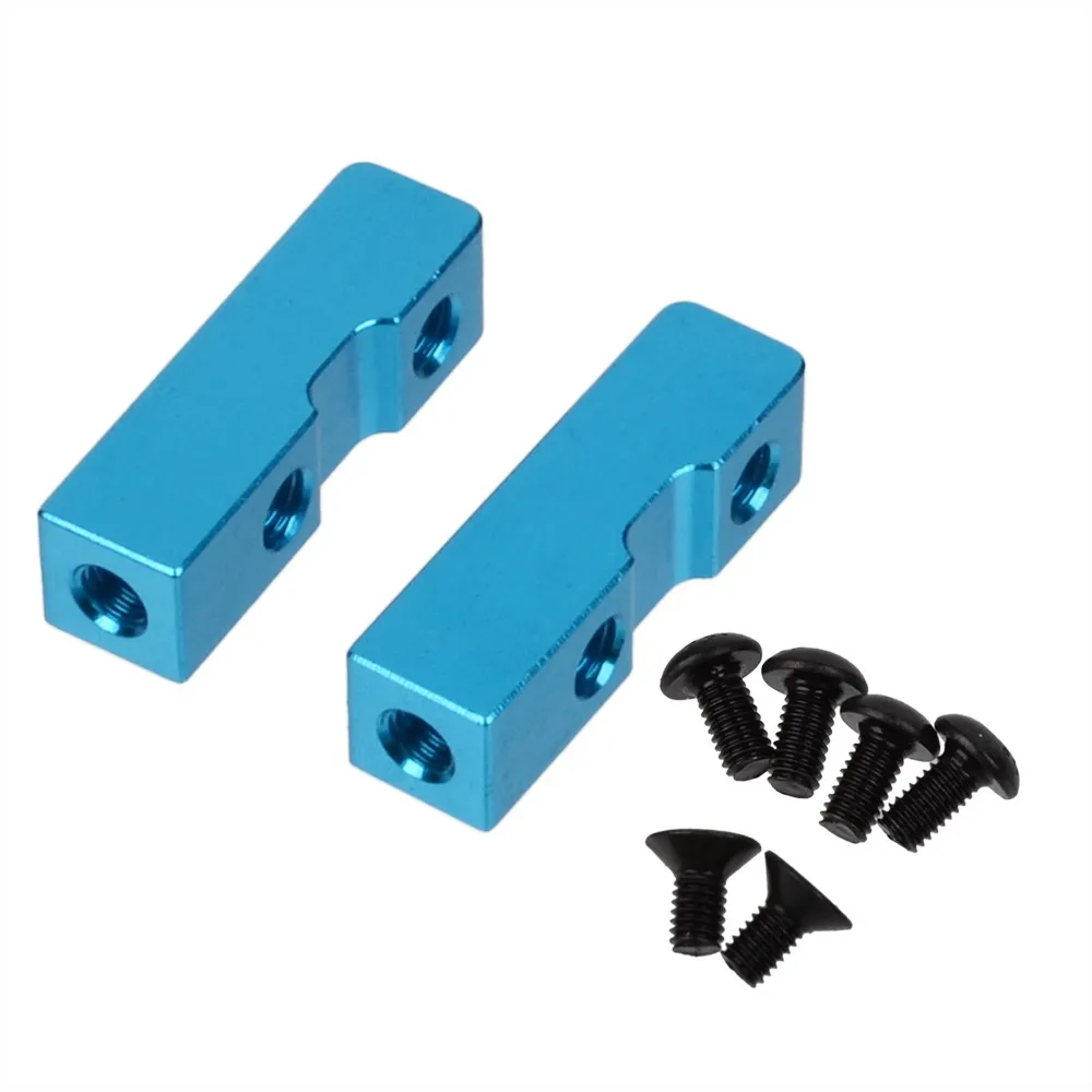 Aluminium Servo Stays Mount for Tamiya Grasshopper Hornet Blackfoot CW01 Wild One DF02 DT02