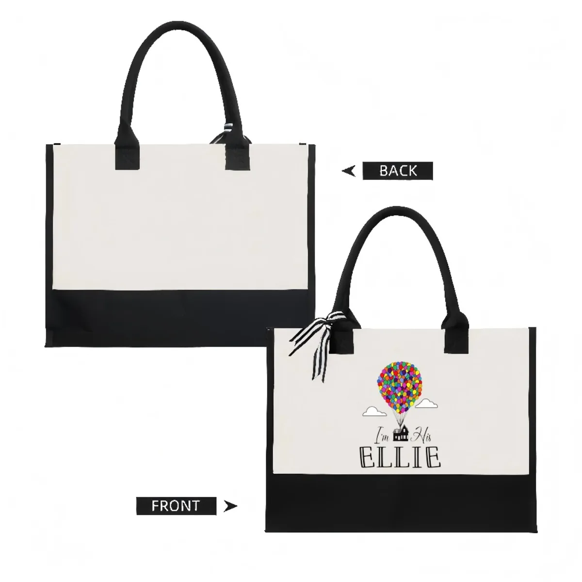 حتى ELLIE 2026 وصول جديد موضة عملية واسعة حقيبة حمل قابلة لإعادة الاستخدام نمط طباعة 2 لهجة الثقيلة حقيبة كتف كبيرة ل Al