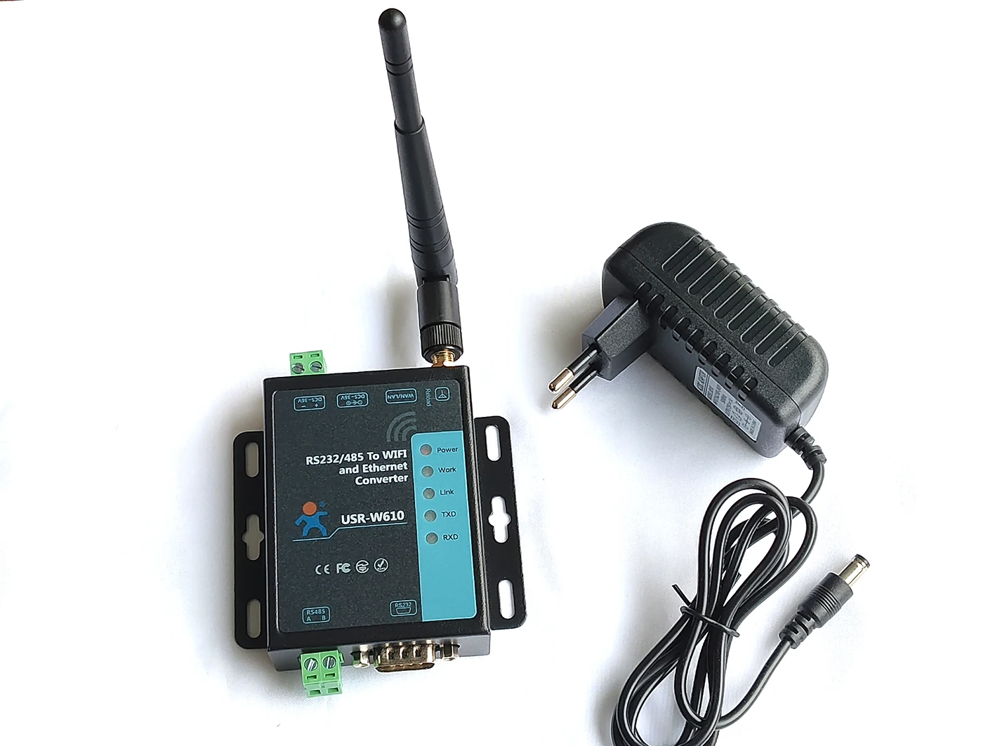 Picture 6: USR-W610 RS232 RS485 Serial to WiFi Ethernet Server Industrial Serial WiFi Device Converter
