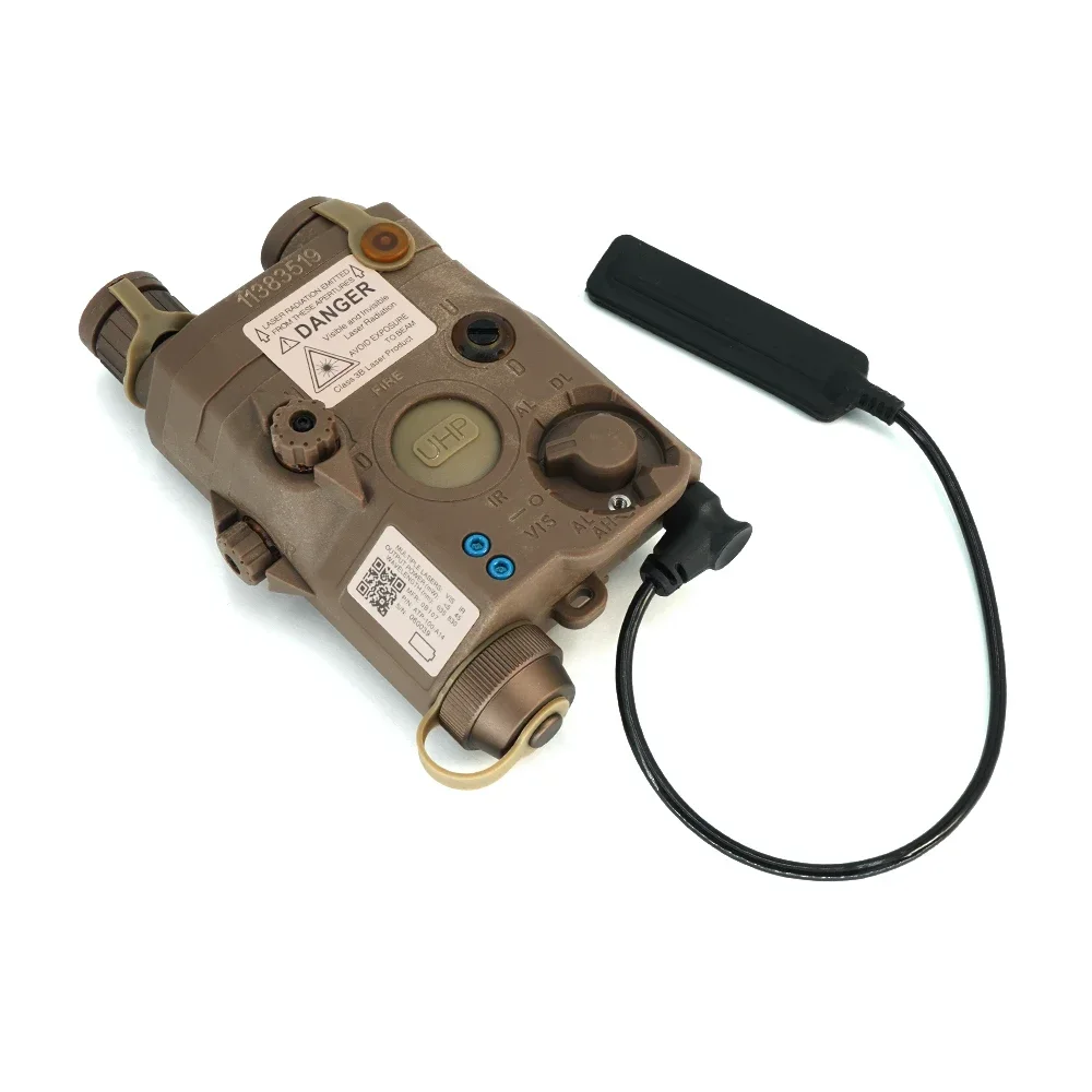 SOTAC Tactical LA-5C/PEQ IR Device UHP Ultra High Power IR illuminator Laser Scope Black/TAN Color - Image 6