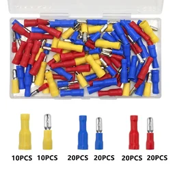 Bullet/Spade Vormige Terminal MPD FRD Elektrische Draad Connector Mannelijke Vrouwelijke Butt Snelle PVC Geïsoleerde Crimp Terminals Kabel plug