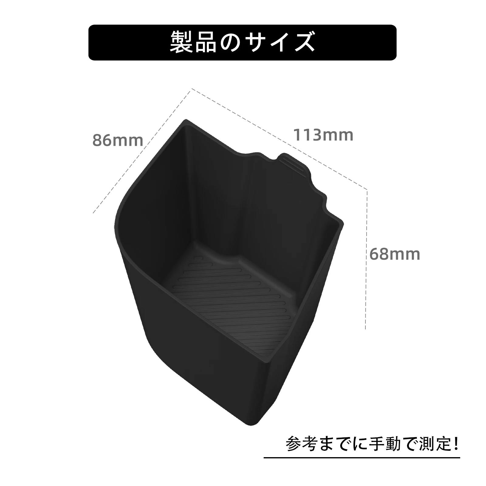 Right Drive for DAIHATSU CANBUS LA850S LA860S 2022-2025 Center Console Lower Storage Inner Insert Hidden Tray Accessories Black