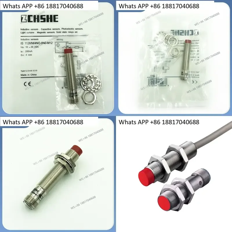 1PC for Suhe Proximity Switch IS 112MM 4NO-4E0 ISS 212MM 2NC-8N0-M12 Q S12 2NO Inductive Sensor