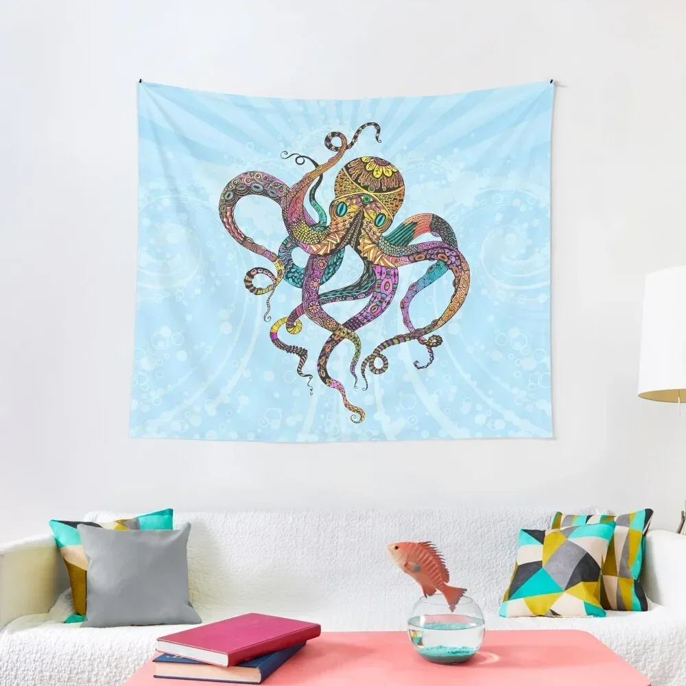 

Electric Octopus Tapestry Wallpaper Bedroom Deco Decorative Paintings Room Decor For Girls Tapestry