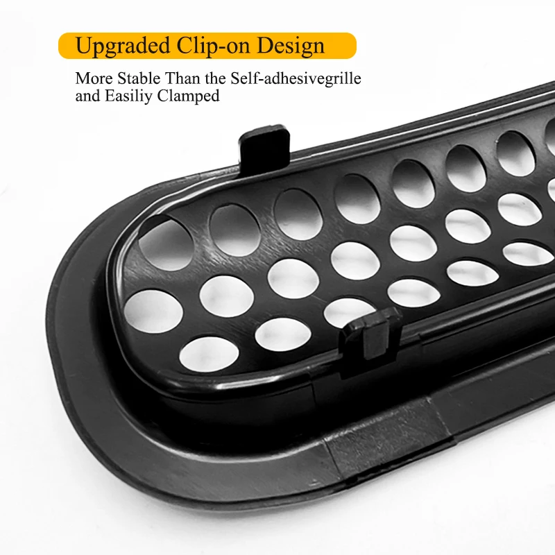 7pcs Front Grille Mesh Inserts Trim Car Clip-in Grille Cover Guard for Jeep Wrangler JK 2007-2017 Car Styling Accessories