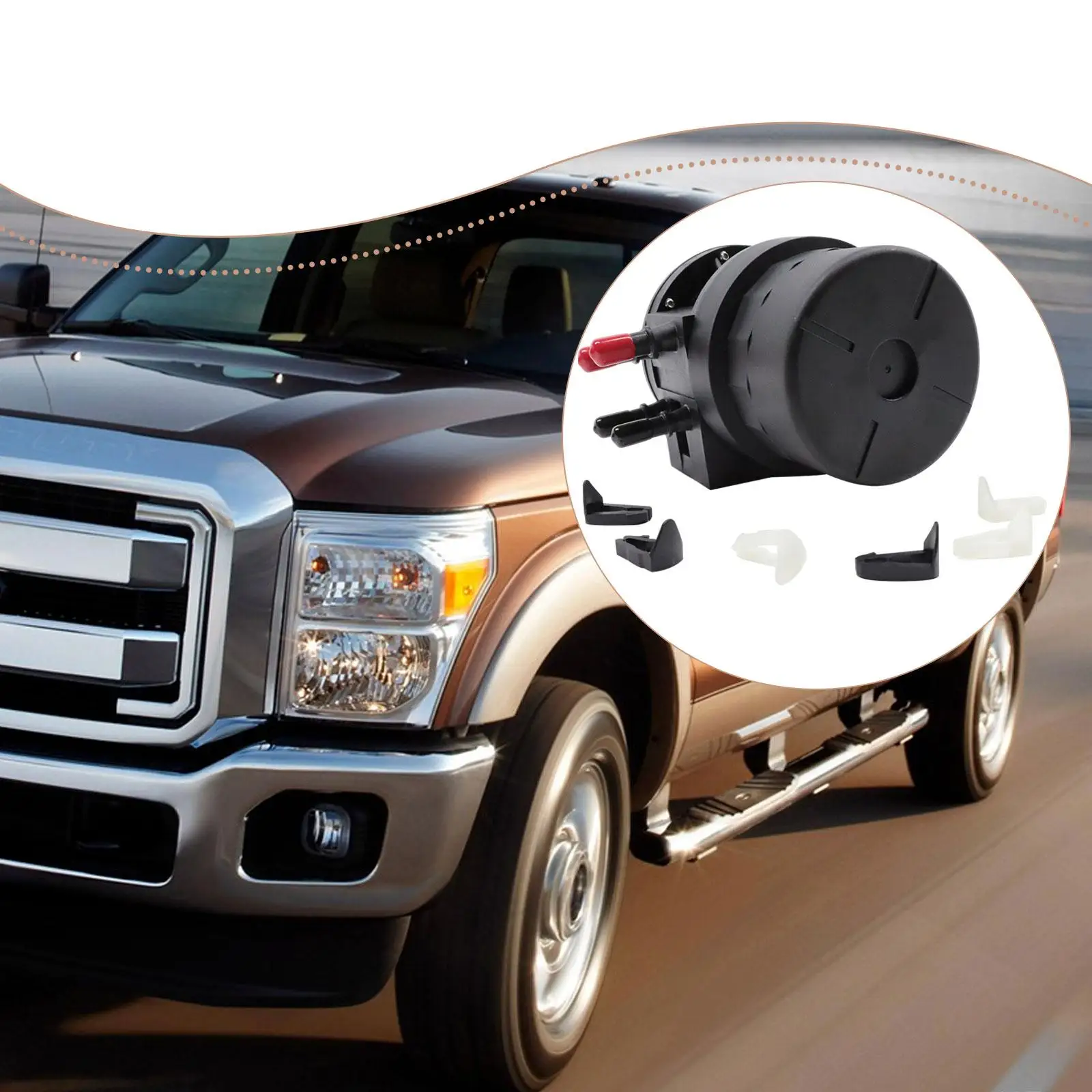 Kraftstofftank-Reservoir-Wahlventilbaugruppe 911–000 Kraftstofftank-Wahlventil für Ford F350 89–97, direkter Austausch