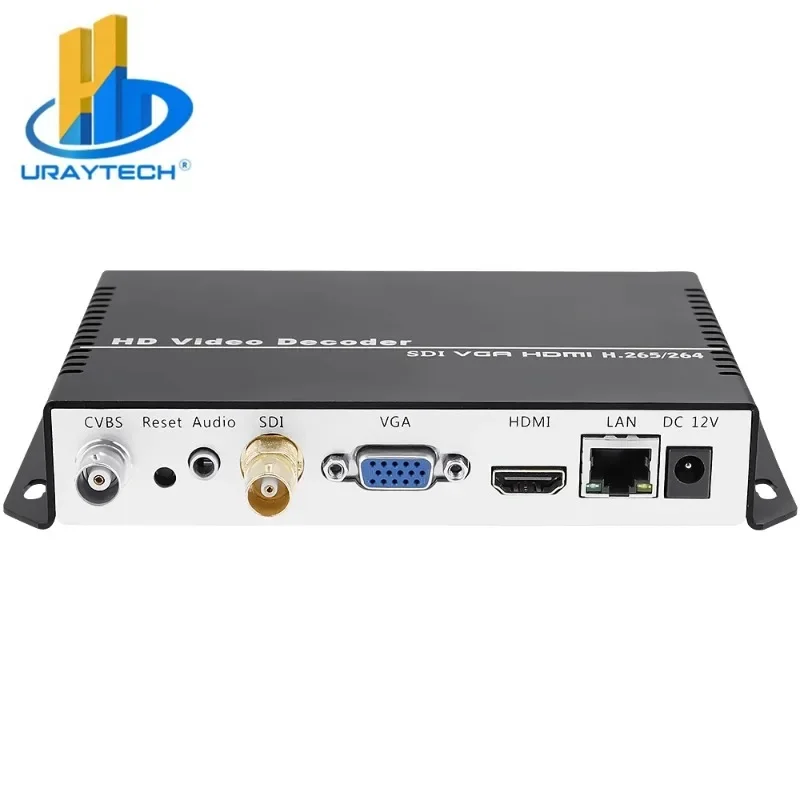 

URay UHD 4K H.265 H.264 SDI HDMI VGA CVBS декодер видео аудио IP-потоковая NDI декодер