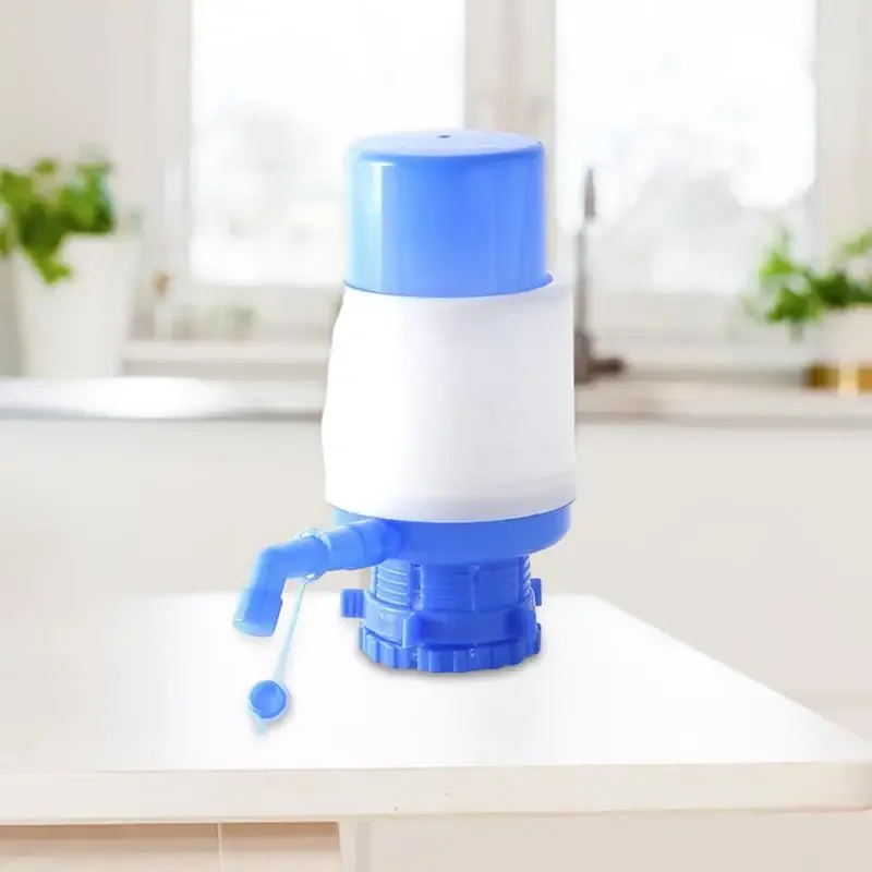 Distributeur de pompe manuelle à action de vide innovante, eau potable en bouteille portable, presse à main perfecTube