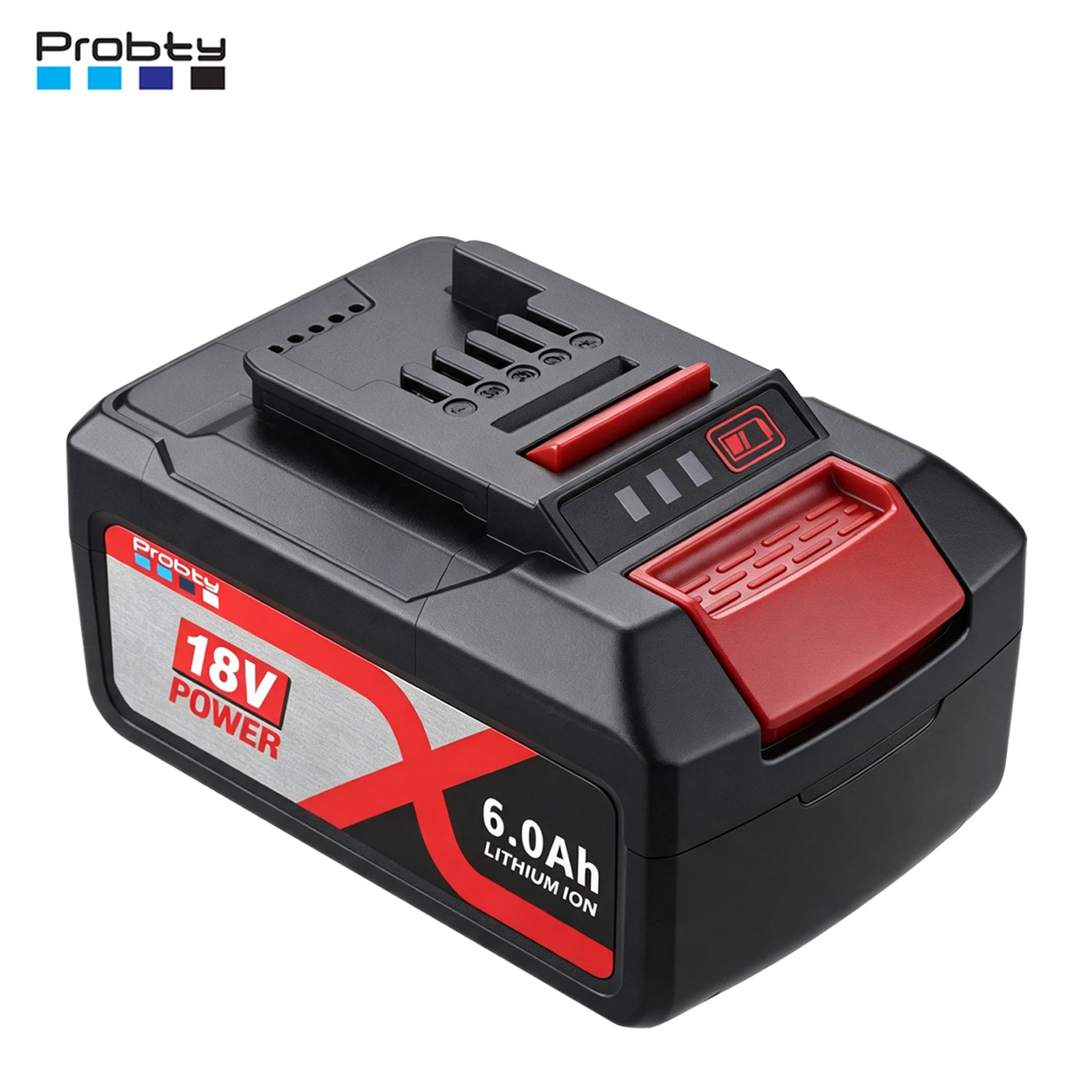 Probty 6.0Ah Replacement Battery EIN18C2 Li-ion Batteria for EINHELL 18V Battery Power X-change PX-BAT4 4511396 18650 Power Tool
