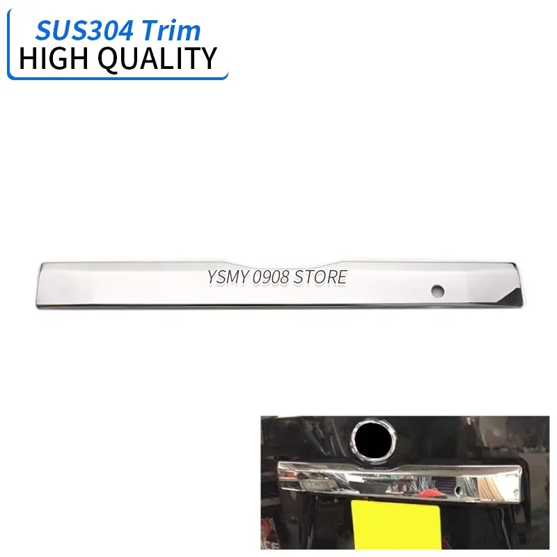 1PCS Stainless Steel Car Exterior Garnish Car Rear Handle Cover for Toyota Hiace 300 2019