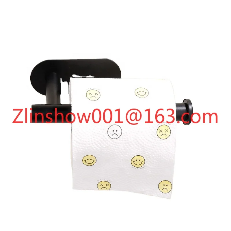 304 Stainless Steel Customized Toilet Paper Holder Durable Wall Mounted Roll Paper NO-Drilling Towel Rack Bathroom Tissue Holder